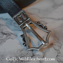 Gotischer Gürtel aus dem 14. Jh., Versilberte Schnalle - Celtic Webmerchant