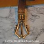 Gotischer Gürtel aus dem 14. Jh., Versilberte Schnalle - Celtic Webmerchant