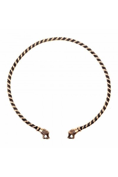 Torque vikingo Oseberg, bronce - Celtic Webmerchant