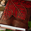 Leather Diary autumn leaf - Celtic Webmerchant