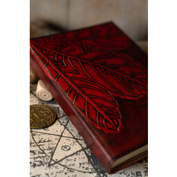 Leather Diary autumn leaf - Celtic Webmerchant