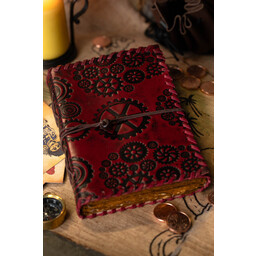 Leather book Steampunk, antique pages - Celtic Webmerchant