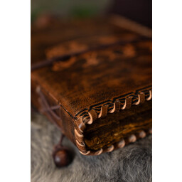 Leather journal Celtic boar - Celtic Webmerchant