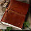 Leather journal Pentagram - Celtic Webmerchant