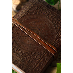 Leren boek ridder - Celtic Webmerchant