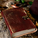 Lord of Battles Leather book Yggdrasil with lock - Celtic Webmerchant