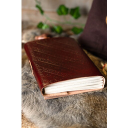 Leather book Yggdrasil with lock - Celtic Webmerchant