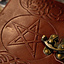 Leren boek Pentagram - Celtic Webmerchant
