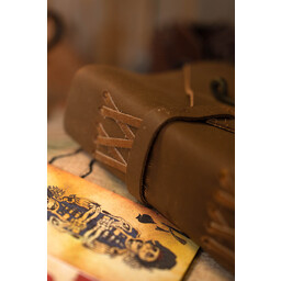 Leather book pirate, antique - Celtic Webmerchant