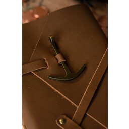 Leather book pirate, antique - Celtic Webmerchant