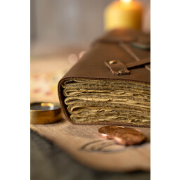 Leather book pirate, antique - Celtic Webmerchant