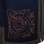 Bestickte Norgaard-Tunika, blau, Wolle - Celtic Webmerchant