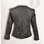 Laatmiddeleeuwse / Renaissance doublet, zwart - Celtic Webmerchant
