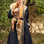 Geborduurde Viking kaftan, blauw - Celtic Webmerchant