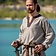 Epic Armoury Tunika Hilmar, Fischgrätmuster, grau - Celtic Webmerchant