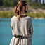Tunica Hilmar, a spina di pesce, grigia - Celtic Webmerchant