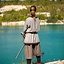 Tunika Hilmar, Fischgrätmuster, grau - Celtic Webmerchant