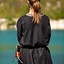 Tunic Hilmar, herringbone, black - Celtic Webmerchant