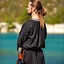 Tuniek Hilmar, vissegraat, zwart - Celtic Webmerchant