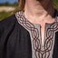 Tunic Hilmar, herringbone, black - Celtic Webmerchant