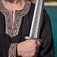 Tuniek Hilmar, vissegraat, zwart - Celtic Webmerchant