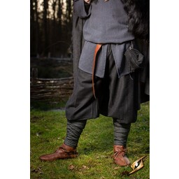 Rusvik byxa Ull, fiskbensmönster, svart - Celtic Webmerchant