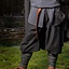 Pantalon Rusvik Ull, motif chevrons, noir - Celtic Webmerchant