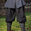 Rusvik broek Ull, vissegraatmotief, zwart - Celtic Webmerchant
