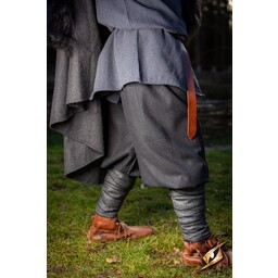 Pantalón Rusvik Ull, estampado de espiga, negro - Celtic Webmerchant