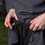 Rusvik byxa Ull, fiskbensmönster, svart - Celtic Webmerchant