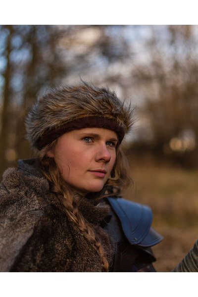 Vikingehat Ragi, brun - Celtic Webmerchant