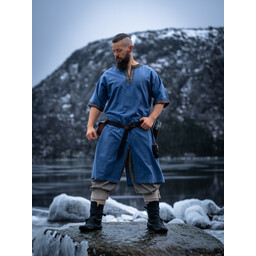 Celtic tunic, short sleeves, light blue - Celtic Webmerchant