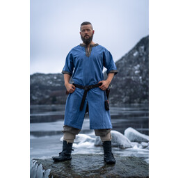 Celtic tunic, short sleeves, light blue - Celtic Webmerchant
