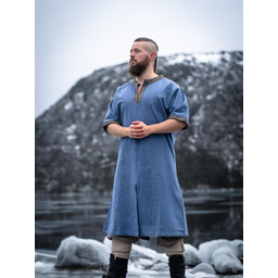 Celtic tunic, short sleeves, light blue - Celtic Webmerchant