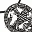Broche medieval San Jorge - Celtic Webmerchant
