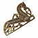 Viking horse brooch, left - Celtic Webmerchant