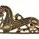 Viking paarden broche, rechts - Celtic Webmerchant