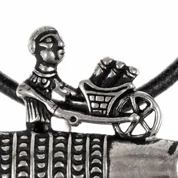 Falo con insignia de peregrino y carretilla - Celtic Webmerchant