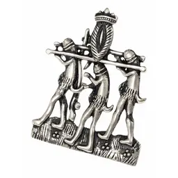 Pilgrim badge phallic procession - Celtic Webmerchant