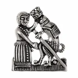 Pilgrimsmærke fallus kroning - Celtic Webmerchant