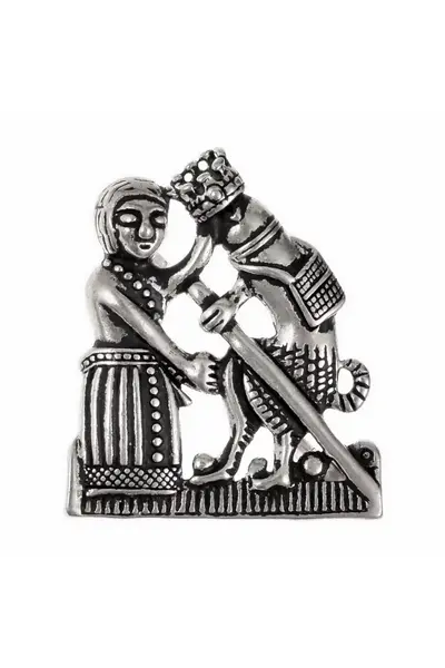 Pelgrimsbadge fallus kroning - Celtic Webmerchant