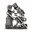 Insigne de pèlerin couronnement du phallus - Celtic Webmerchant