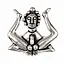 Medieval badge 'ass-showing guy' - Celtic Webmerchant