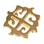 Roman sun cross fibula - Celtic Webmerchant