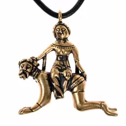 Medieval pendant Aristotle and Phyllis - Celtic Webmerchant