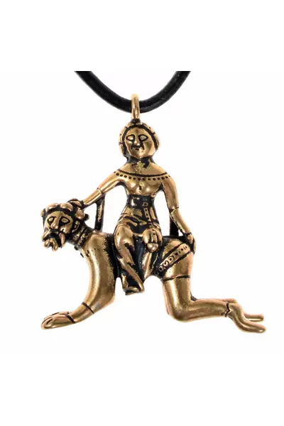 Ciondolo medievale Aristotele e Fillide - Celtic Webmerchant