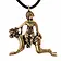 Medieval pendant Aristotle and Phyllis - Celtic Webmerchant