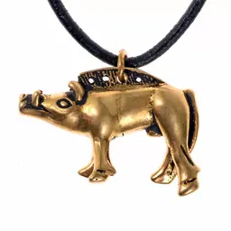 Pendentif sanglier celtique Bibracte - Celtic Webmerchant
