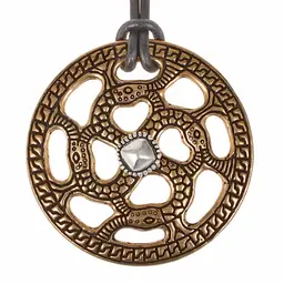 Merovingische schijfhanger zonnekruis - Celtic Webmerchant