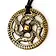 Pendentif disque germanique avec croix solaire - Celtic Webmerchant